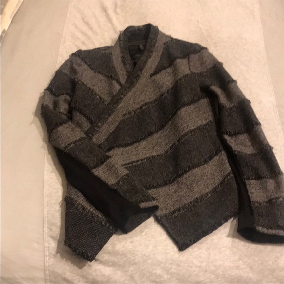 BCBGMaxAzria Aubree blazer black grey XS - Picture 10 of 11